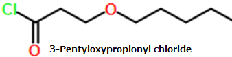 CAS#3-Pentyloxypropionyl chloride
